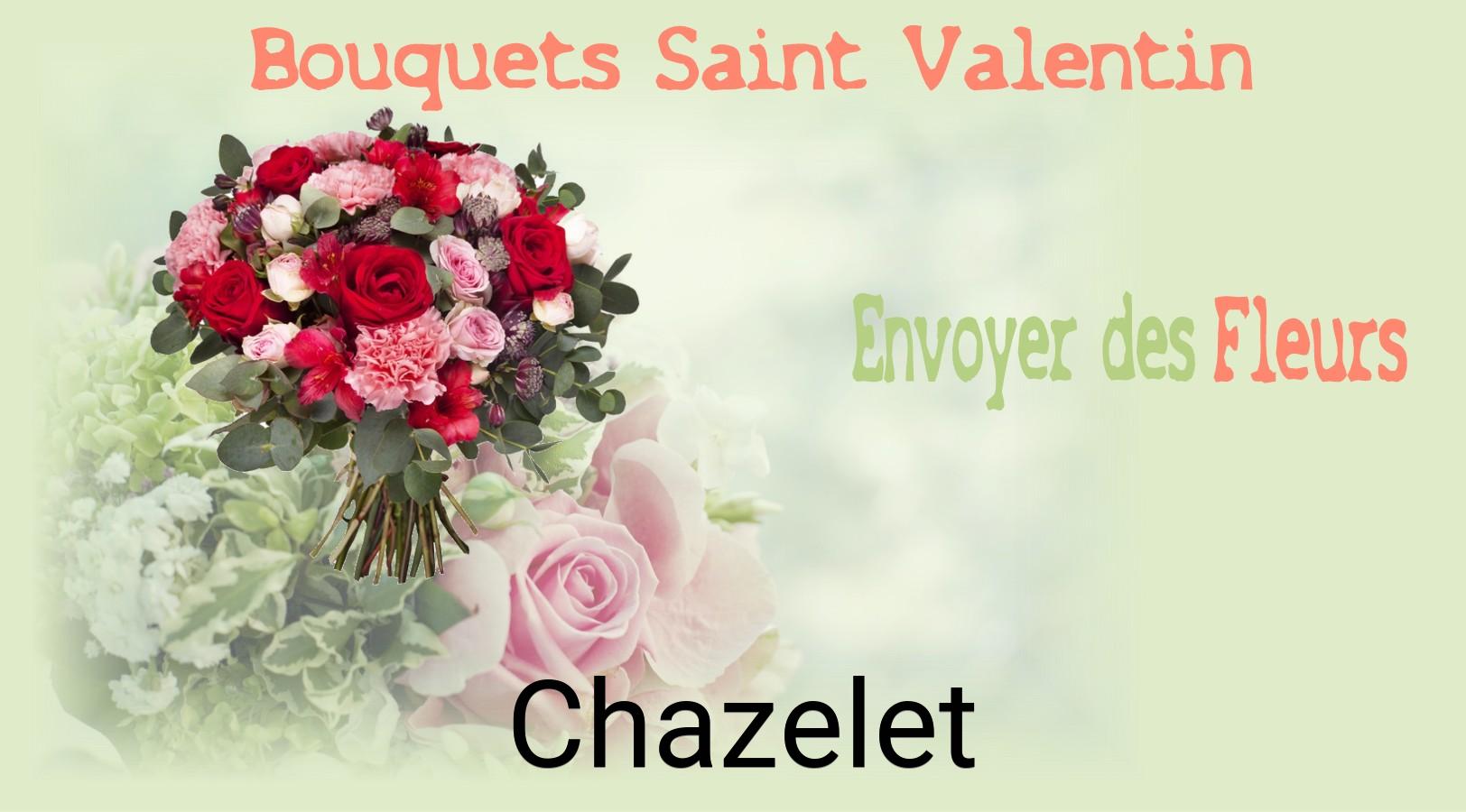 Roses de Saint-Valentin livrées à Chazelet
